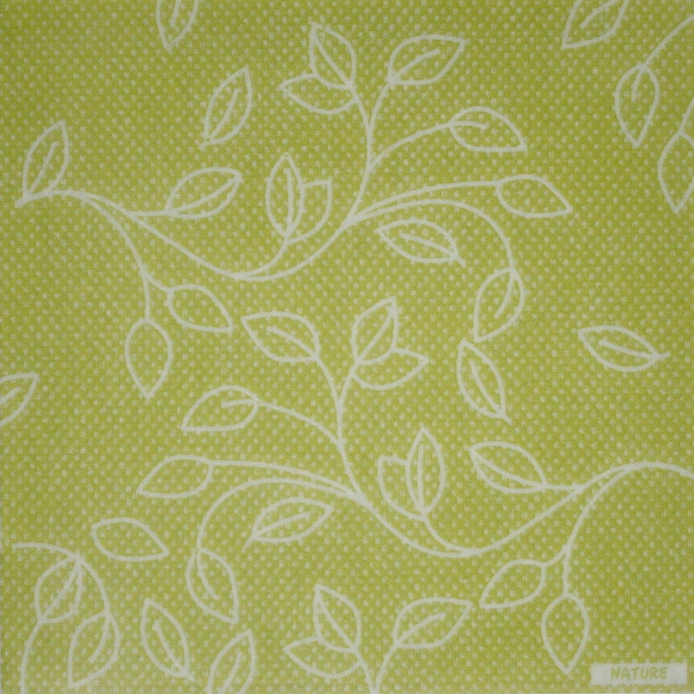 Nature Kiwi, Airlaid, 40x40cm, 1/4-Falz, 50 Stück