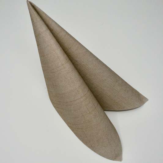 Servietten Airlaid Ro.ial, 1000 Stück, 40 x 40 cm Cadi Cafe