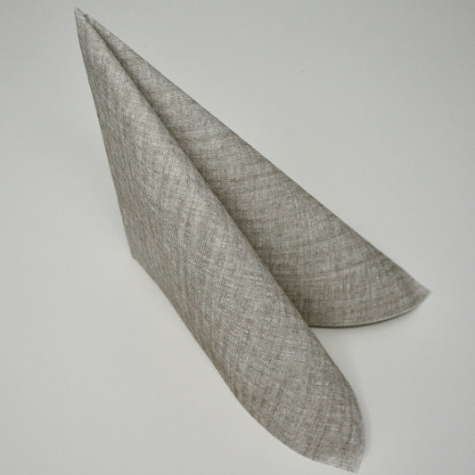 Servietten Airlaid Ro.ial, 1000 Stück, 40 x 40 cm Vartellina Cappuccino